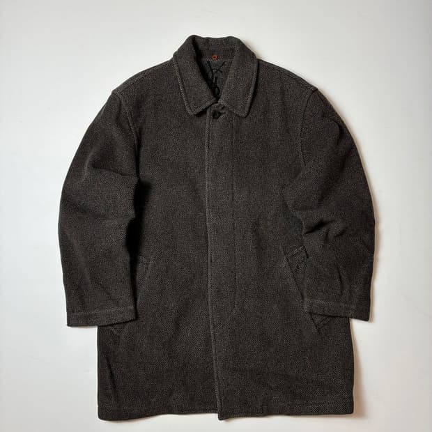 입생로랑 YSL 00s 울 헤링본 맥 코트 PN8457