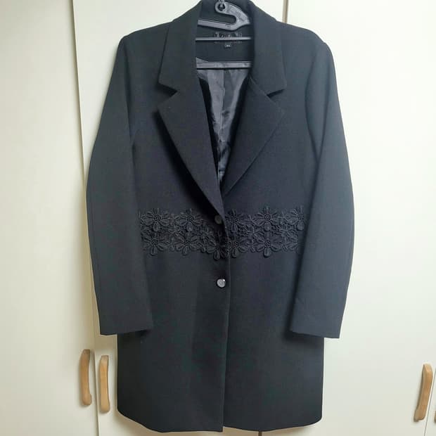 블랙 고급 자켓