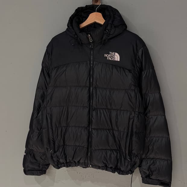 노스페이스 700 구스다운 후드 패딩 