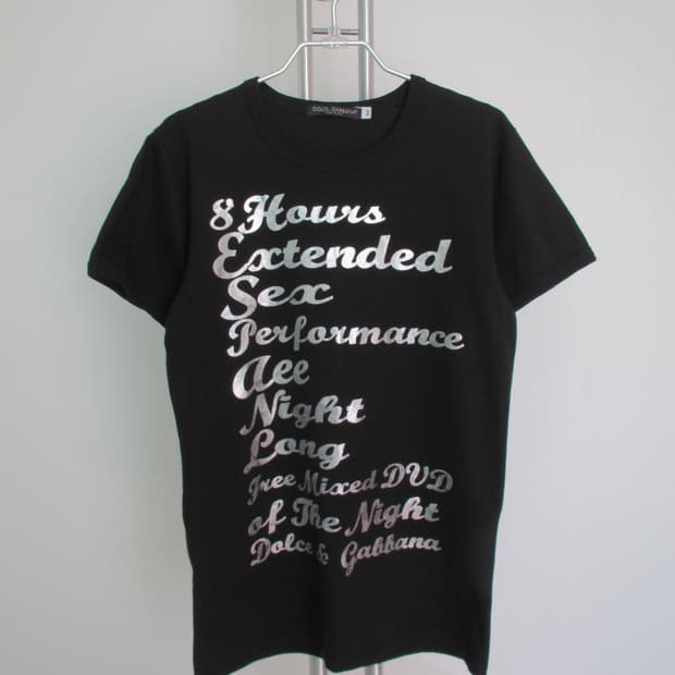 Dolce & Gabbana lettering t-shirt