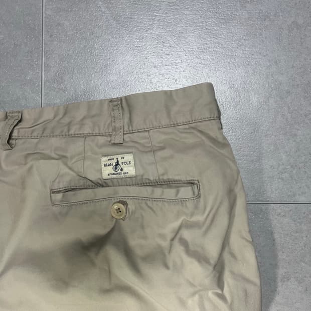 [37] 빈폴 베이지 면바지 치노 팬츠