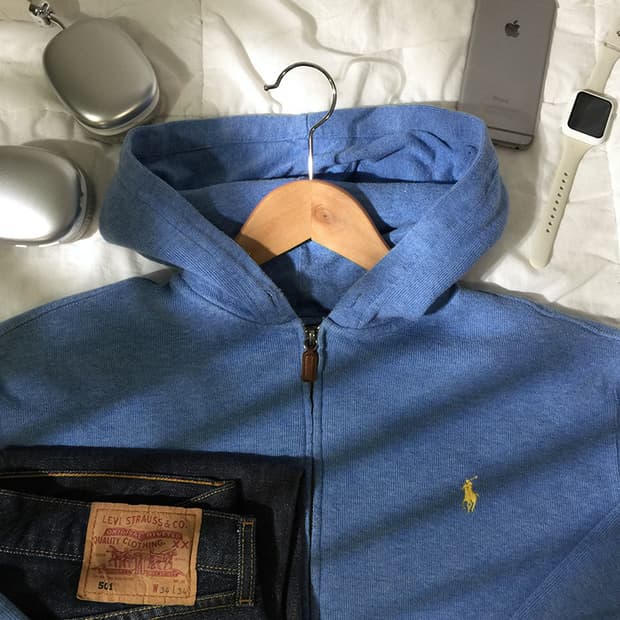 (WOMAN) 폴로랄프로렌 스웻 후드집업 XL