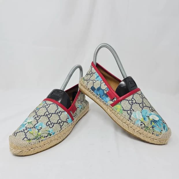 GUCCI 구찌 GG 플라워 에스파드류 슬립온 36
