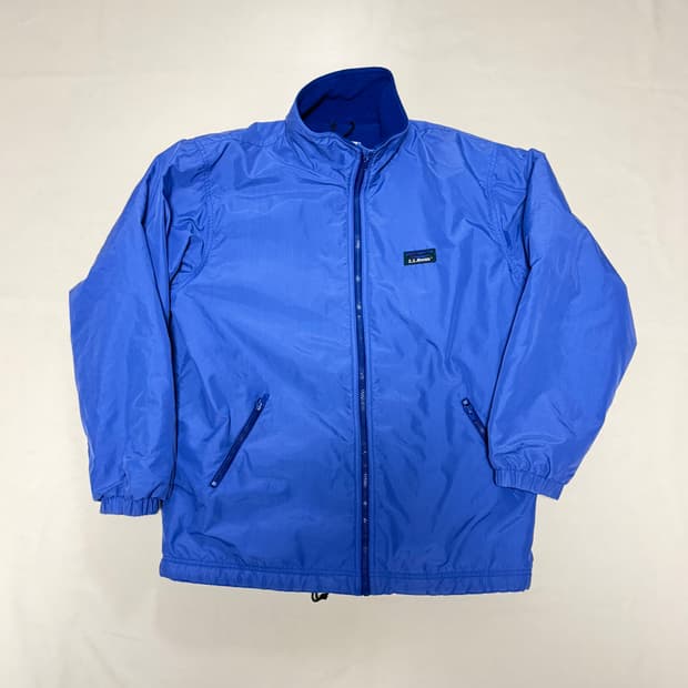 엘엘빈 웜업 플리스 집업 자켓 80s