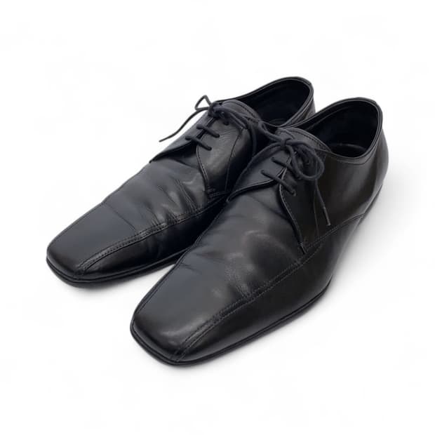 프라다 스포츠 아카이브 레더 로퍼 스니커즈