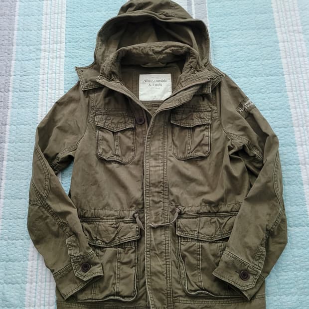 아베크롬비 Abercrombie 모건마운틴 후드야상자켓 L 100사이즈