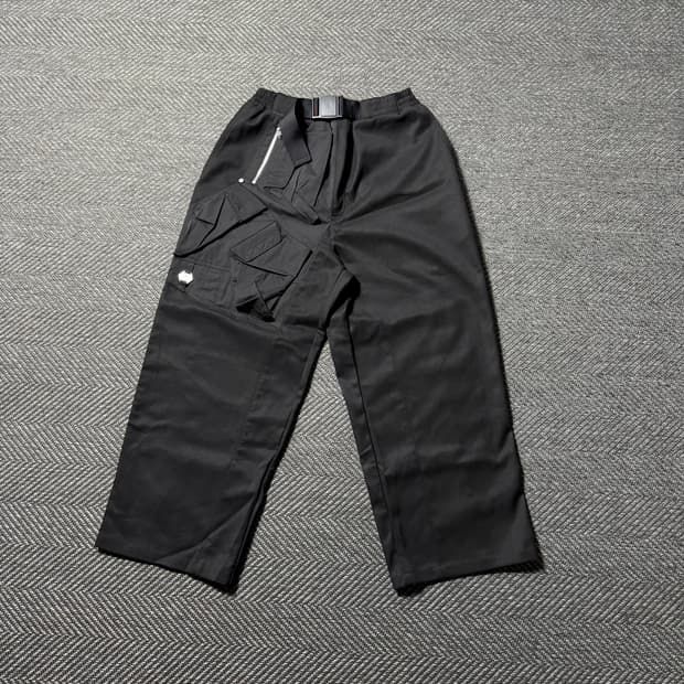 언더마이카 오현석 볼튬5 하드웨어 카고 와이드 팬츠