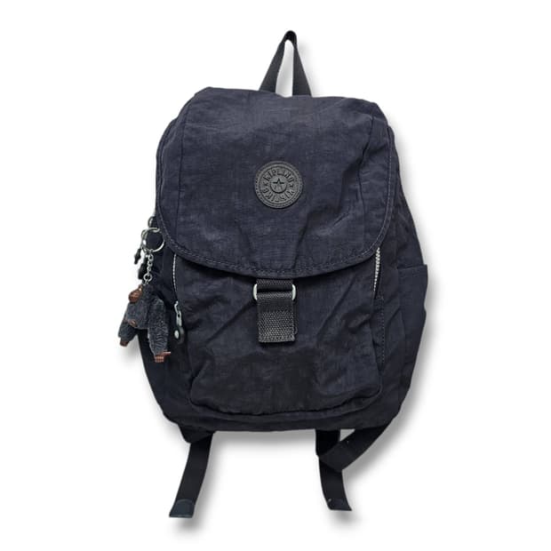  Kipling 네이비 미니 백팩