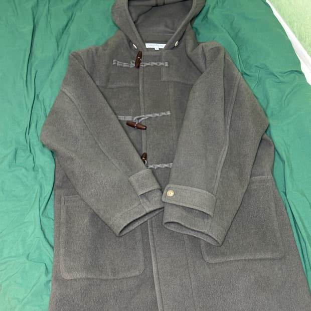 브라운야드 올리브그레이 더플코트 5