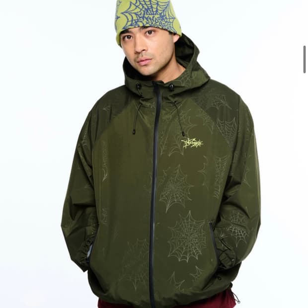 위캔더스 바막 바람막이 카키 새상품