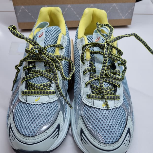 아식스 UB4-S 젤-1130 스모크 블루 퓨어 실버