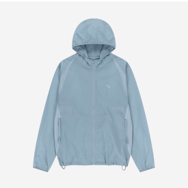 산산기어 Sansan Gear Paneled Jacket Sky Blue