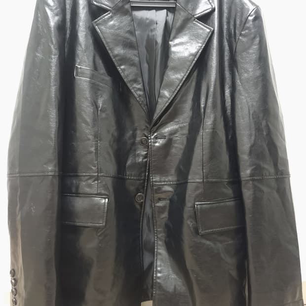 쿠어 레더 자켓