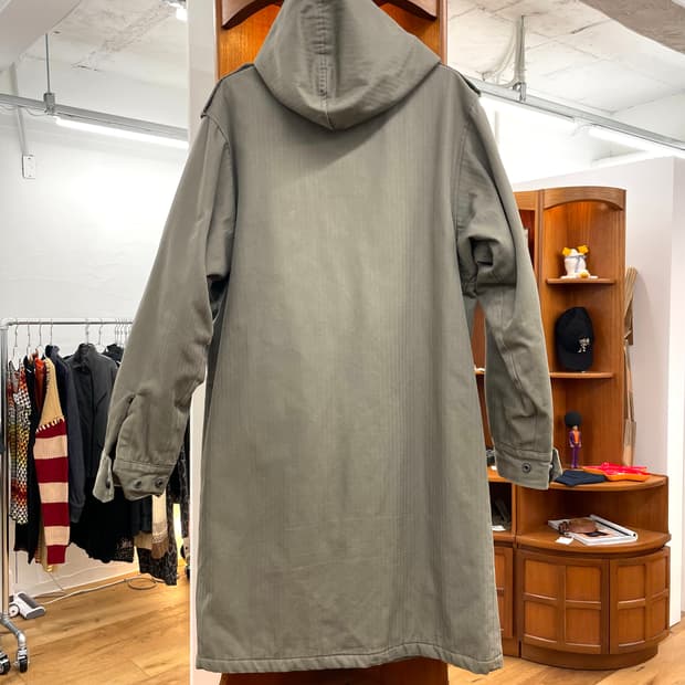 [M] APC 아페쎄 밀리터리 후드 코트