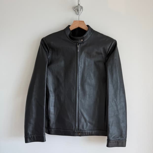 램스킨 레더 자켓