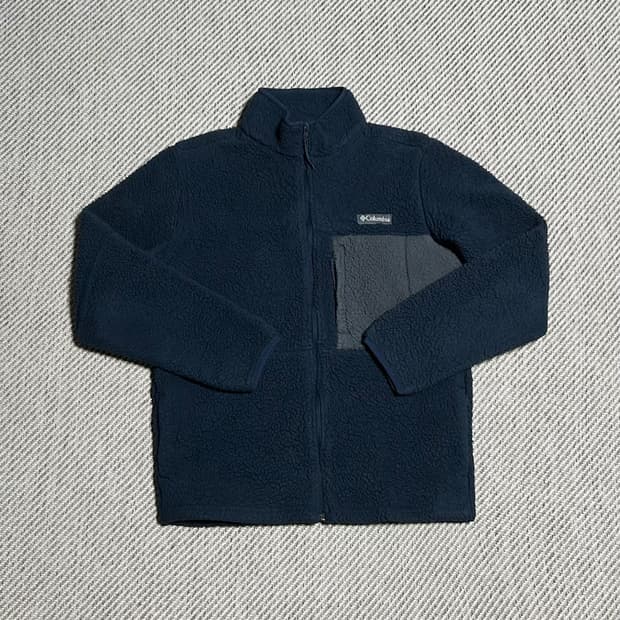 [M] Columbia 컬럼비아 네이비 후리스 집업 자켓