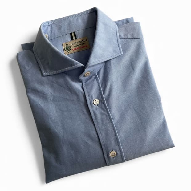 루이지 보렐리 옥스포드 코튼 셔츠 팝니다.