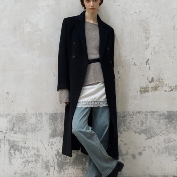 (새제품) OSTKAKA 마레 캐시미어 테일러드 코트