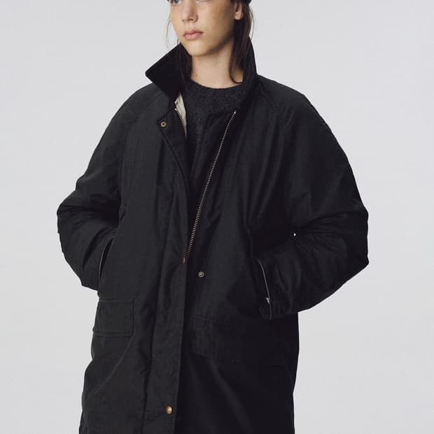 낫띵리튼 Raven down coat (Black)