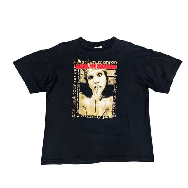 빈티지 90s Marilyn Manson Peyote 마릴린맨슨 티셔츠