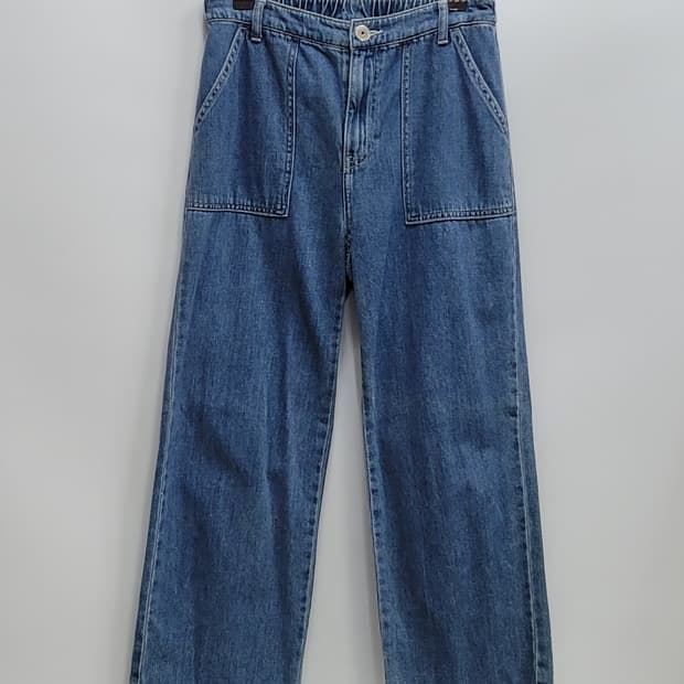 BENETTON 22SS 베네통 일자통 데님 팬츠 / 여 67-94 
