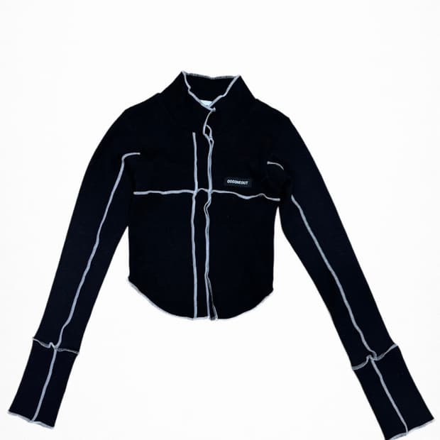 Odd One Out 오버록 리브 니트