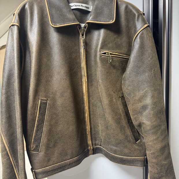 오픈와이와이 가죽자켓