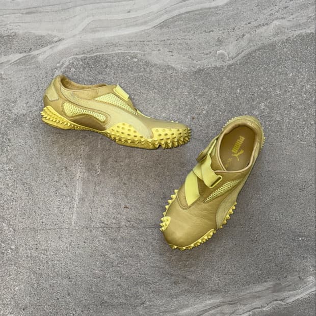 Puma Mostro lemon spike sneakers