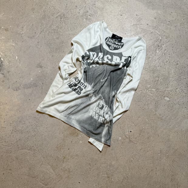 프린팅 롱슬리브