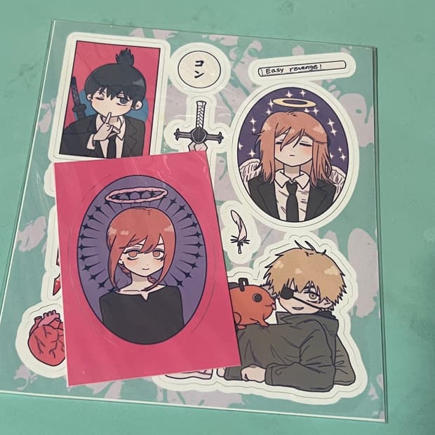 체인소맨 비공식 스티커