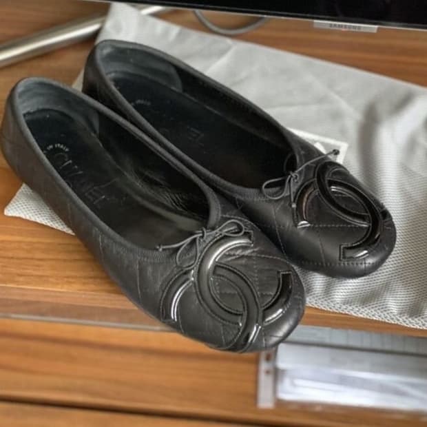 chanel 샤넬 깜봉 플랫