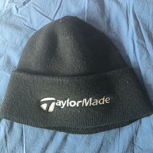 테일러메이드 골프 비니 검정