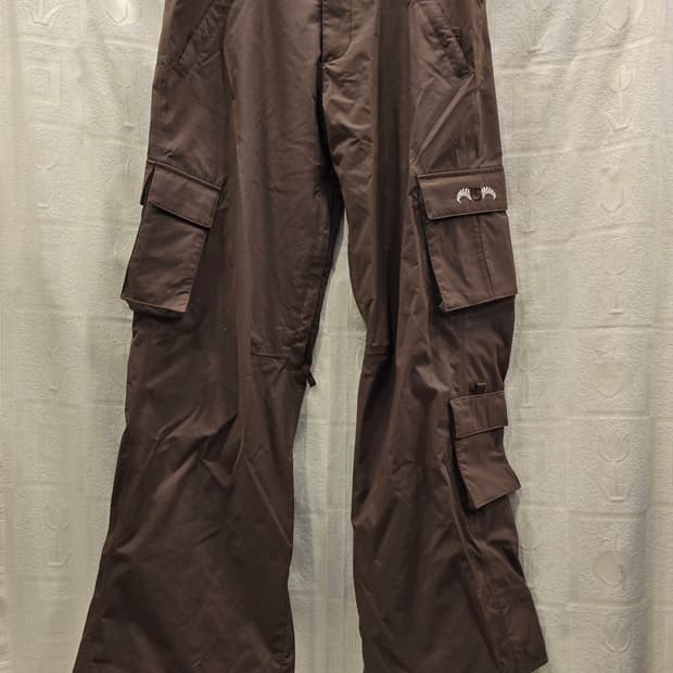 버튼 burton 스노우보드 카고 팬츠 M 브라운