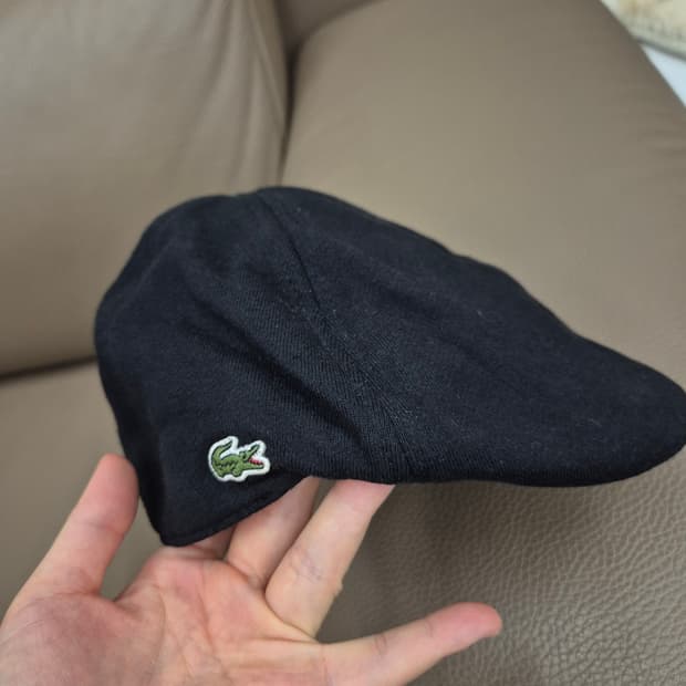 라코스테 블랙 헌팅캡