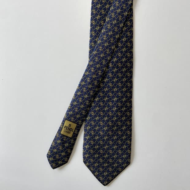 펜디 (FENDI) FF 모노그램 정품 명품 넥타이