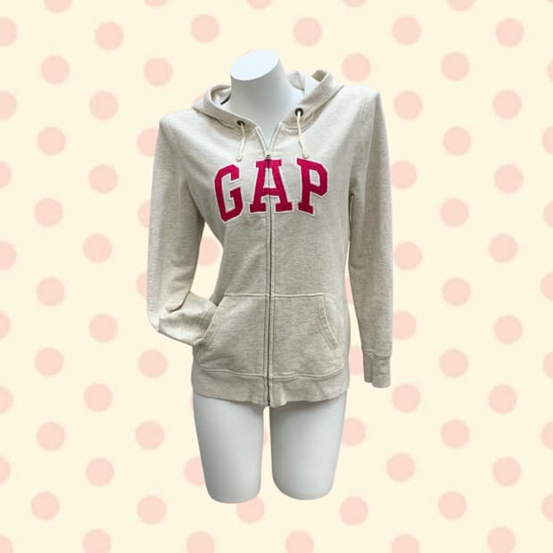 GAP Pink hood zip-up