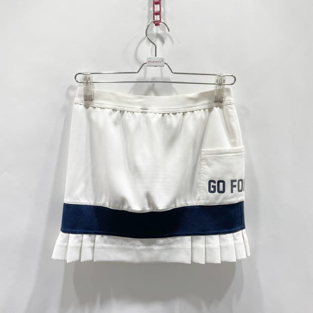 파사디 골프 밴딩 스커트 화이트 27 