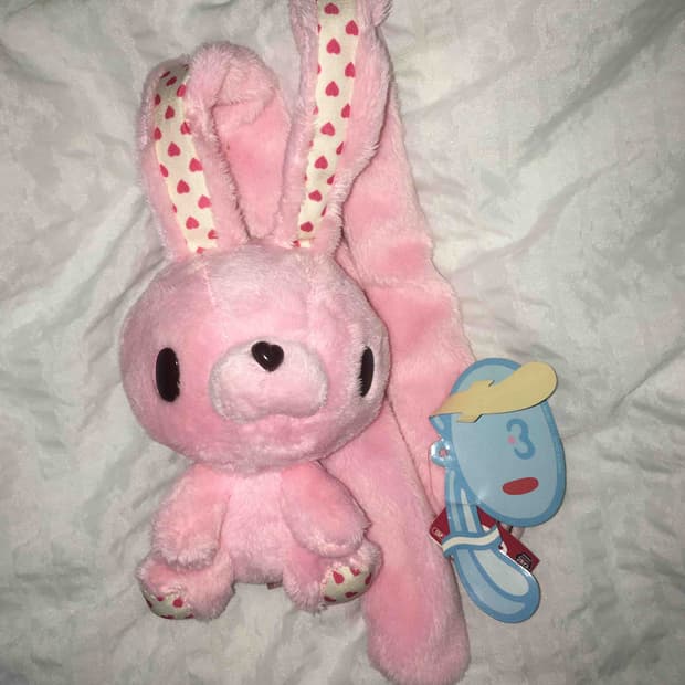 범용토끼 발렌타인 키링 인형