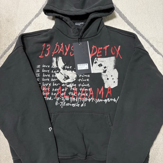 [M] ERD 26ss 후디 13 DAYS IN DETOX HOODIE