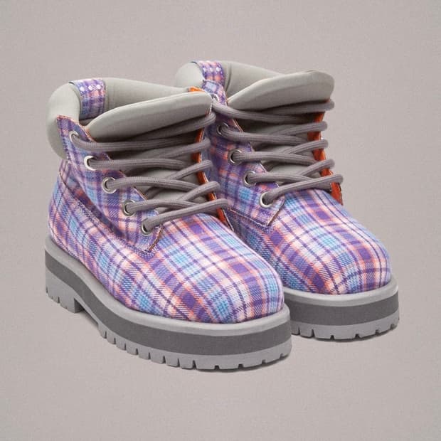 PDF Channel strada low tartan boots