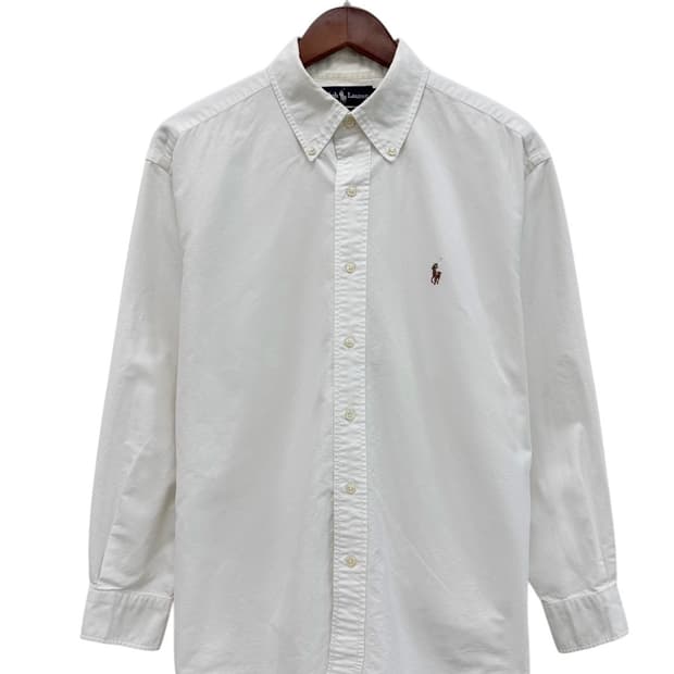 00s 폴로 옥스포드 야머스 셔츠 화이트 (L~XL)