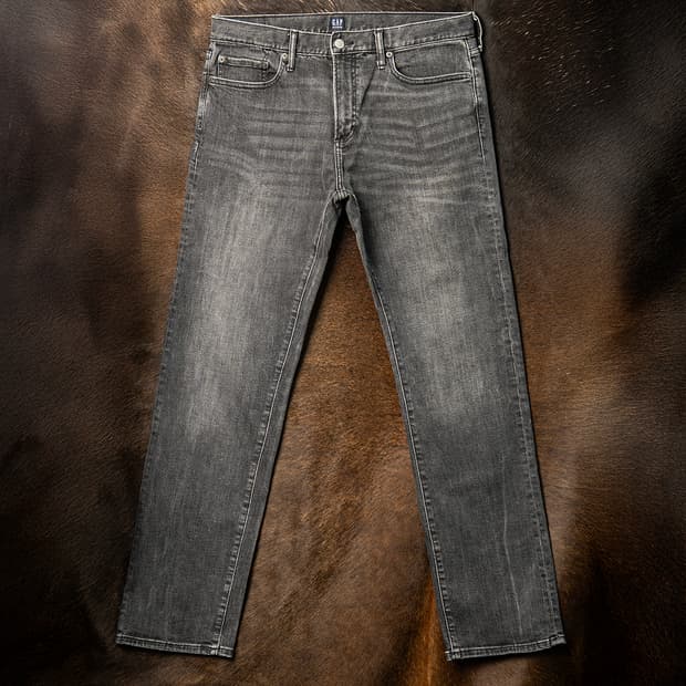 [35] 갭 GAP 스트레치 데님팬츠 그레이 