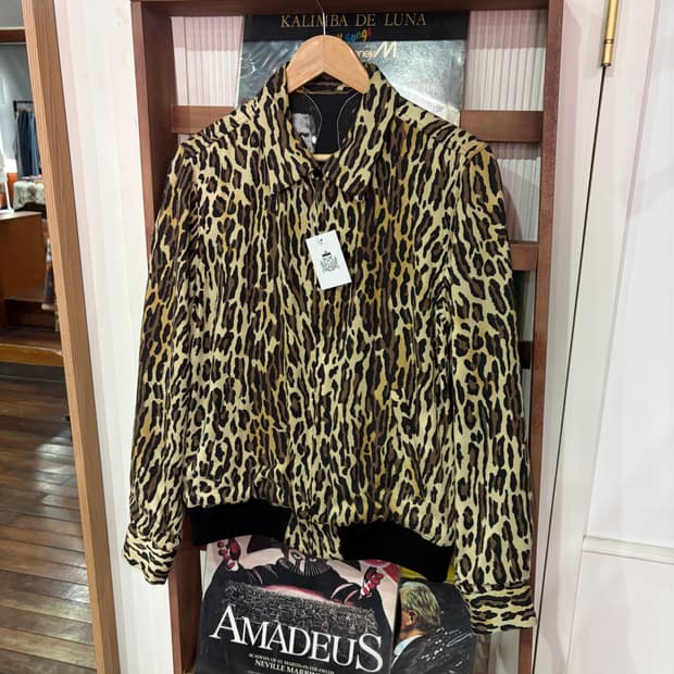 J88 13AW 와코마리아 리버시블 레오파드 자켓 