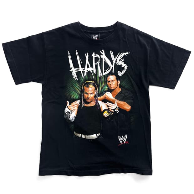 00s WWE 하디 보이즈 티셔츠
