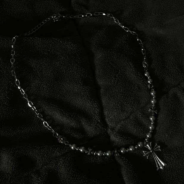 chrome heart necklace “Style”