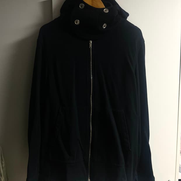 Kris van assche zip-up hoodie
