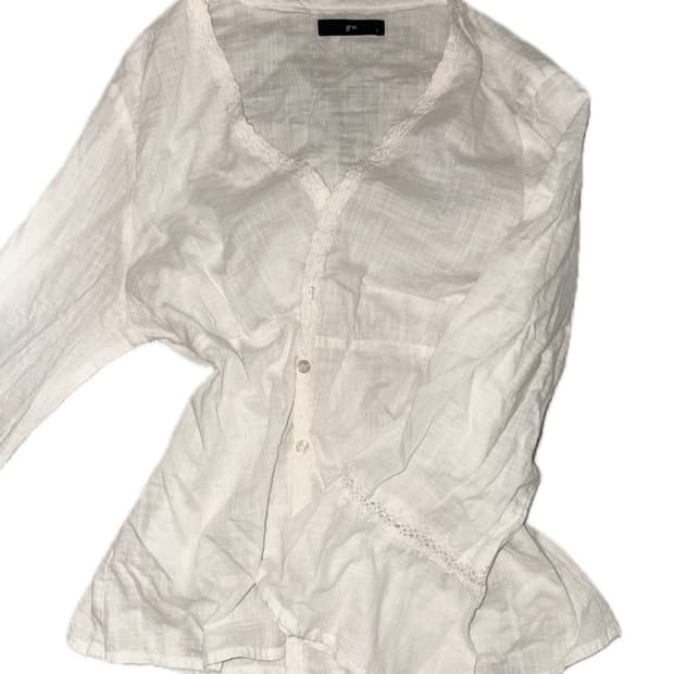 모리걸 펀칭 가디건