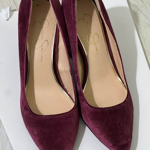 🌷 Jessica Simpson 스웨이드 힐 (250 / 8M) 🌷