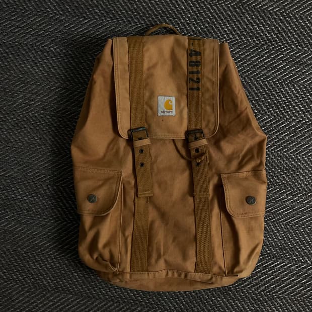 90s 칼하트 USA 오리지날 트램프 캔버스 백팩o 3318