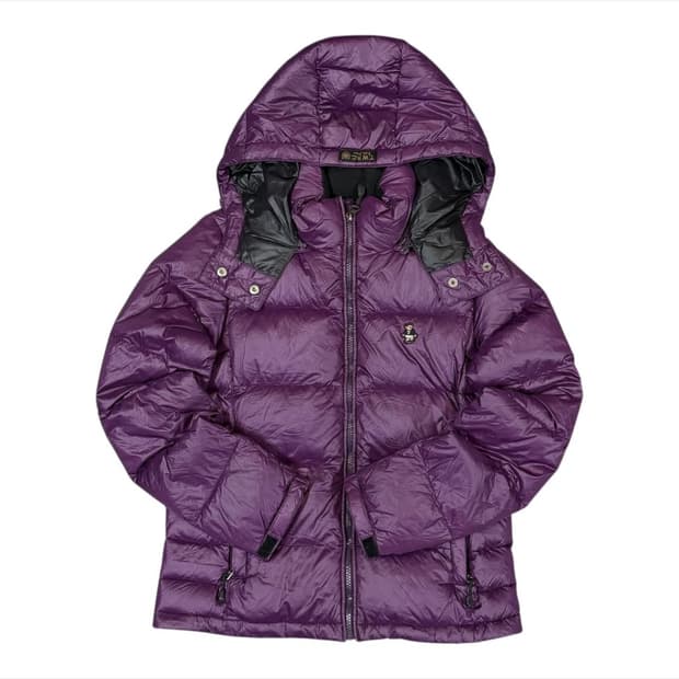  (바배) 티니위니 퍼플 구스다운 패딩